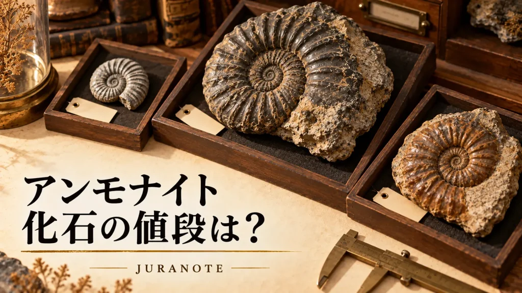 アンモナイト化石の値段は？販売4店の価格と買取実績を調べた結果
