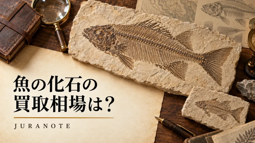 魚の化石の買取相場と種類による価値の違いを解説するジュラノート