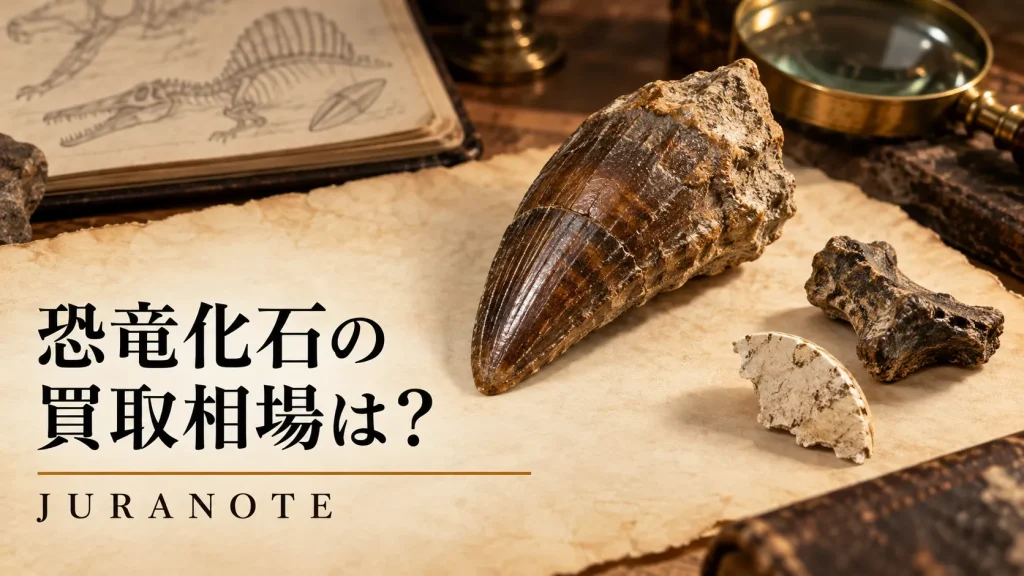 恐竜化石の買取相場を歯・骨・卵などから解説するジュラノート
