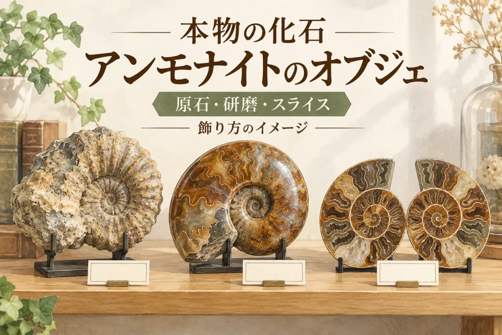 部屋に置きたい化石オブジェおすすめ15選｜恐竜スカル・アンモナイト